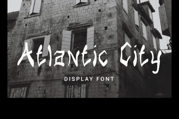 Atlantic City: A Mandarin-Inspired Display Font for Editorial Design