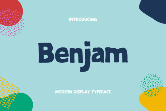 Benjam: The Bold Display Font for Campaigns