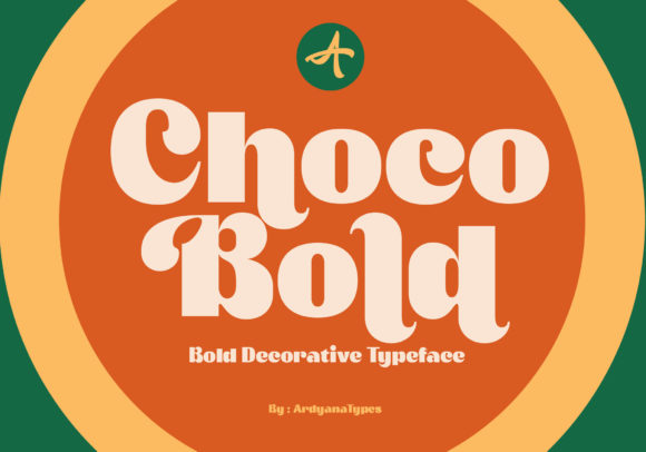 Choco Bold: A Retro Display Font for Campaigns