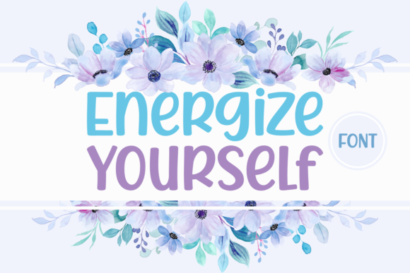 Energize Yourself: A Vibrant Display Font for Makers