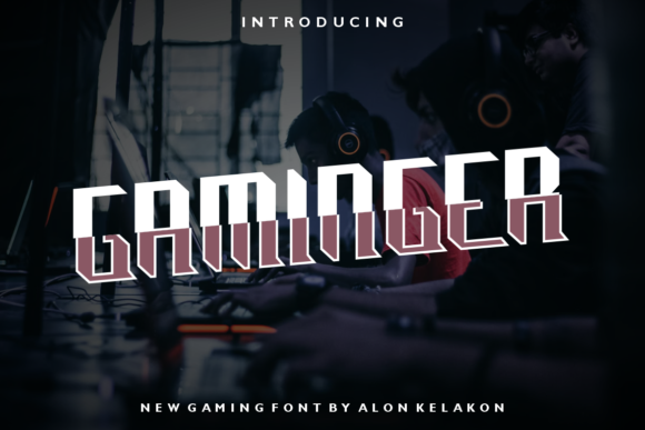 Gaminger: The Bold Display Font for Marketers