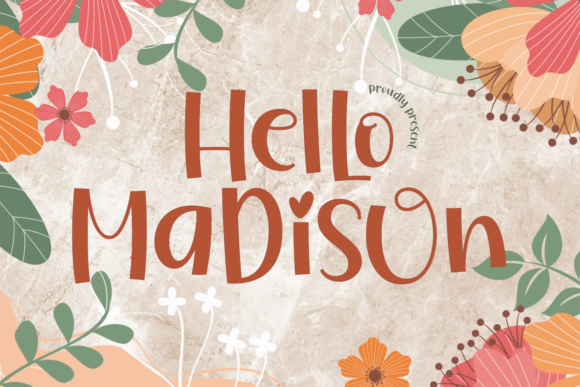 Hello Madison: A Modern Display Font for Editorial Design