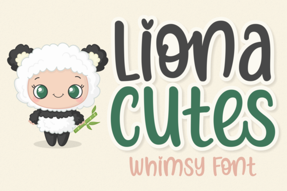 Liona Cutes: A Whimsical Display Font for Campaigns