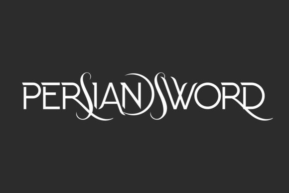 Persian Sword: A Distinct Display Font for Branding