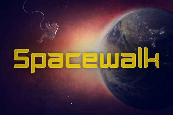 Spacewalk: A Bold Display Font for Modern Web and Brand Design