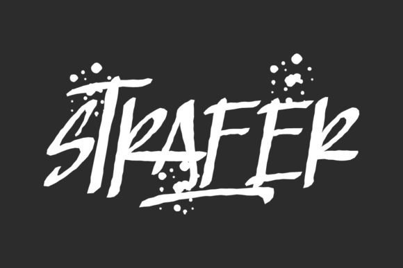 Strafer: The Urban Display Font for Bold Marketing