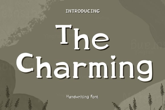 The Charming: A Quirky Display Font for Editorial Design