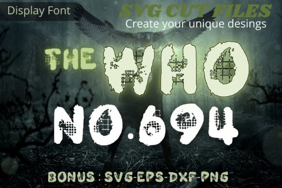 The Who: A Spooky Display Font for Web Design