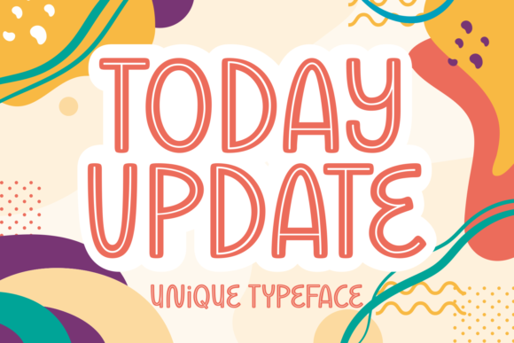 Today Update: A Modern Display Font for Makers